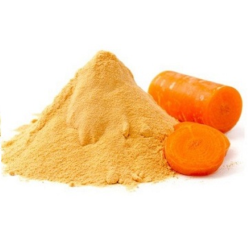 Dehydrated carrot powder