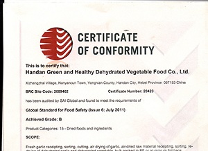 Certificate-BRC